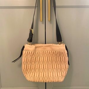 Furla Quilted Bucket Bag - EUC
